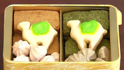 鳥取砂丘にラクダが登場!? プリン店が“映える”サブレ発売　因州和紙とコラボも…観光客を呼び戻せ