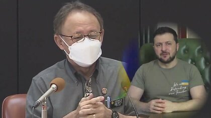会議冒頭に冗談で「ゼレンスキーです」沖縄玉城知事「誤解招きおわび」