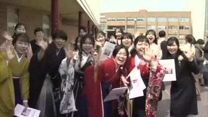約１万４０００人卒業の短大が７５年の歴史に幕…美作大短期大学部で最後の卒業式と閉校式【岡山】