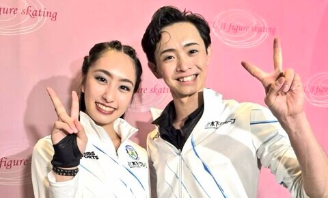 “いくこう”櫛田育良・島田高志郎組が堂々の予選会初制覇！“りかしん”紀平梨花・西山真瑚組は実戦デビュー【西日本選手権・アイスダンス】