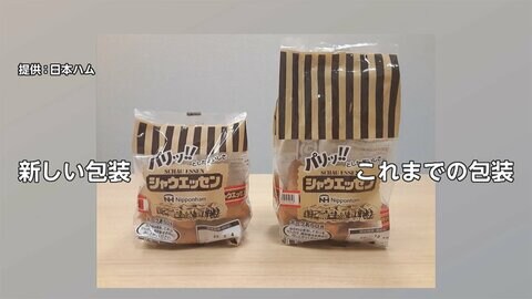 プラ削減へ ソーセージ巾着型袋を廃止へ 業界全体で取り組み