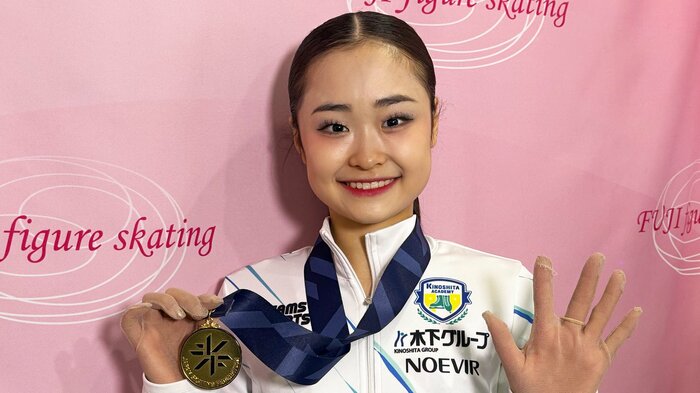 全日本ジュニアで5連覇を果たした島田麻央