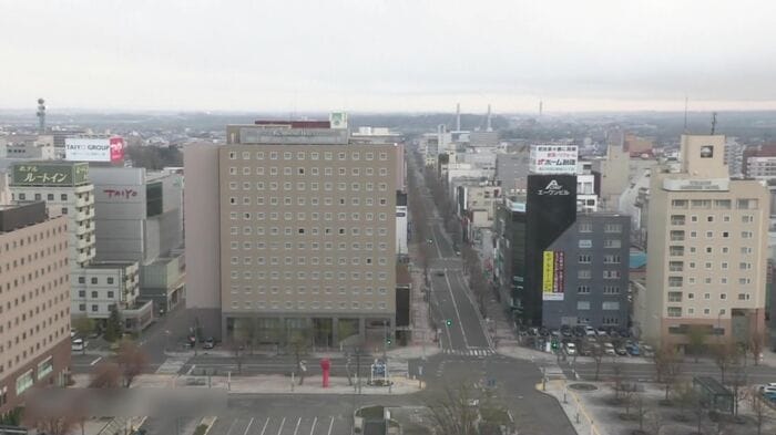 地震発生時の帯広市の様子（午前5時20分ごろ）