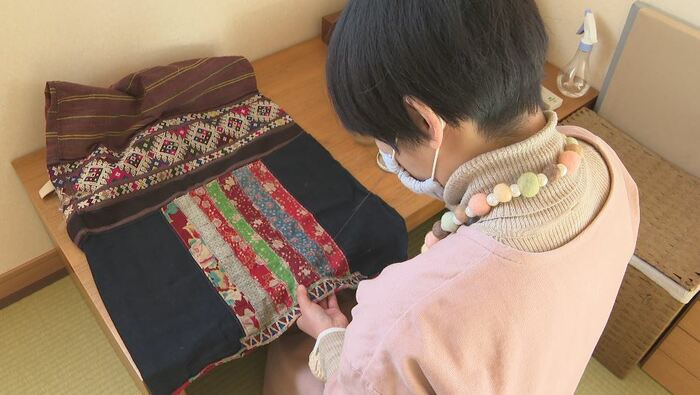 残った布で座布団も