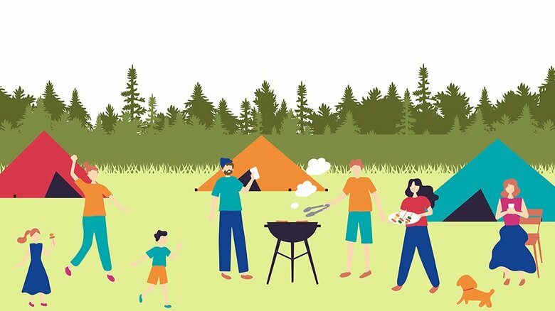 直近1年間のキャンプ・バーベキューの実施率は1割と横ばい　行っている人では20～30代の実施頻度が高い