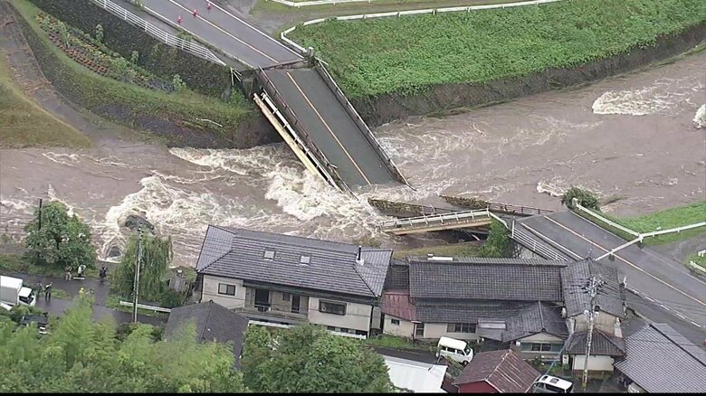 熊本県の被害額は計約330億円に　線状降水帯が1日に2度発生した大雨　新たに農林水産関連が約100億円｜FNNプライムオンライン
