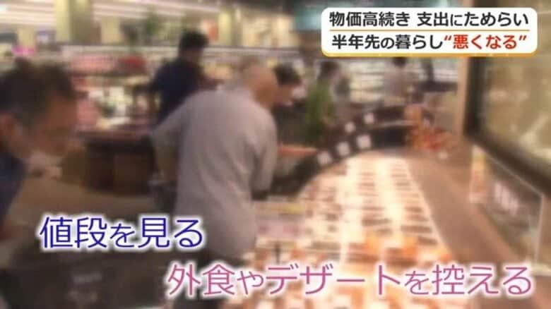 最大の節約は「もう寝ること」　物価高が暮らしを直撃…半年先の暮らし「悪くなる」感じる傾向強まる　福井の消費者団体調査｜FNNプライムオンライン