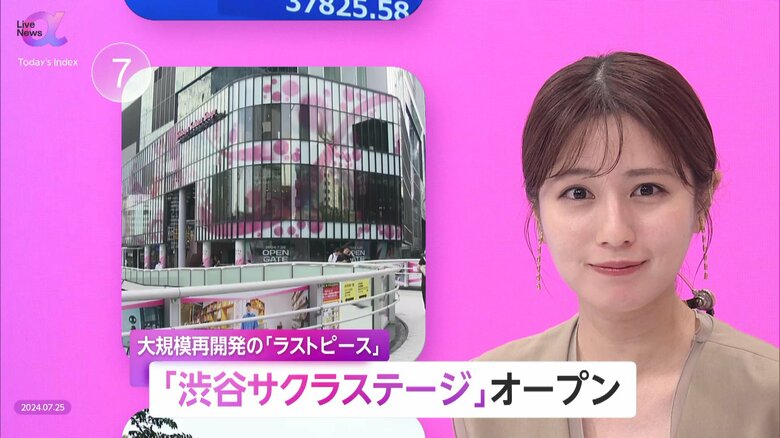 「渋谷サクラステージ」開業…“再開発のラストピース”は新文化の発信拠点　渋谷カルチャーが最先端のシンボルへ｜FNNプライムオンライン