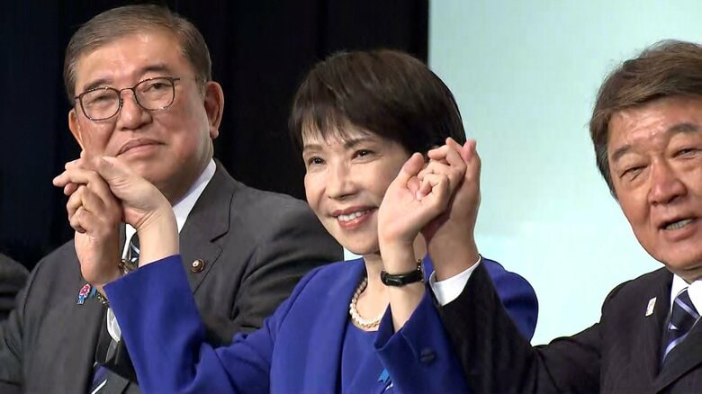 “政界きっての阪神ファン”女性初の自民党総裁・高市早苗氏とは？元キャスターでXJAPANの名曲熱唱も｜FNNプライムオンライン
