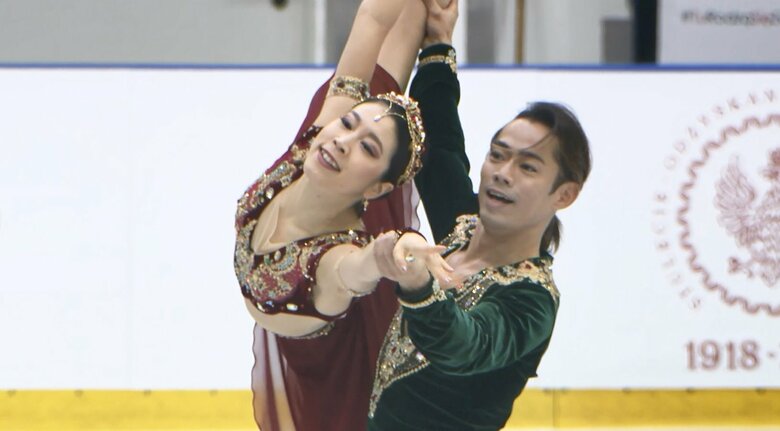 ワルシャワ杯に出場した村元・髙橋
