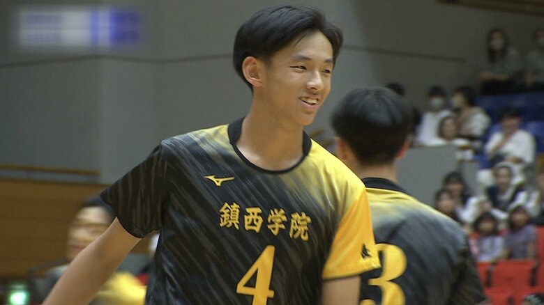 鎮西学院のエース兼キャプテン　山本澪選手