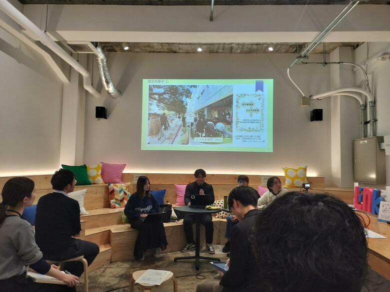 学生たちによる報告会