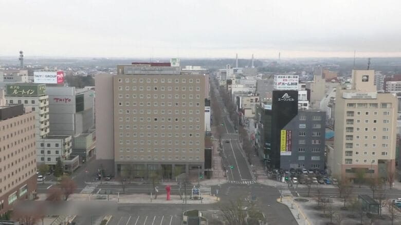 地震発生時の帯広市の様子（午前5時20分ごろ）