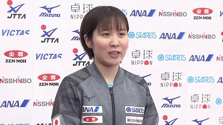 パリ五輪日本代表 平野美宇（23）