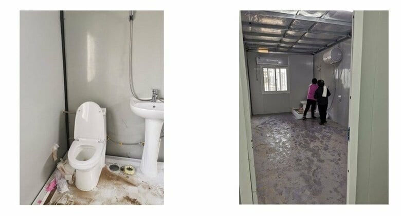 「ほぼ詰まった状態」という施設内のトイレ（中国SNSより）　