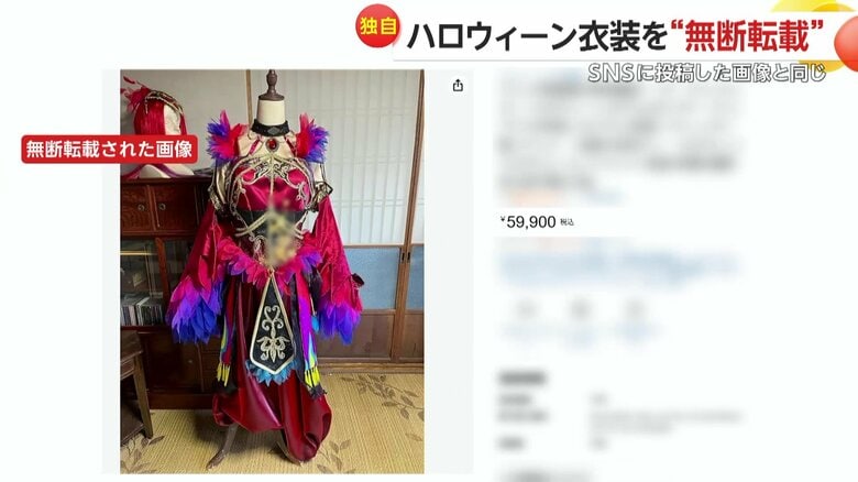 実際に販売サイトで確認された出品画面