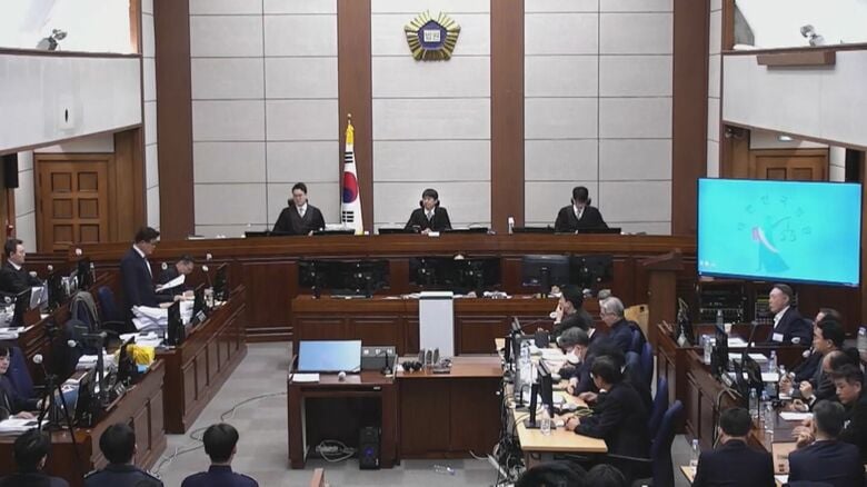 13日の法廷（ソウル中央地裁）