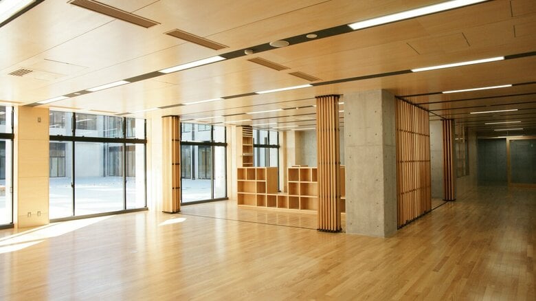 最新装置が完備された図書室