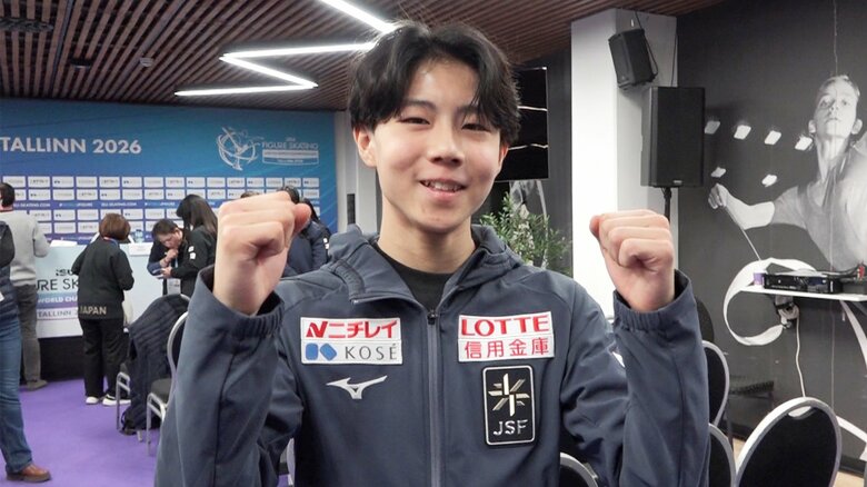 「メダル嬉しい！」と喜ぶ西野