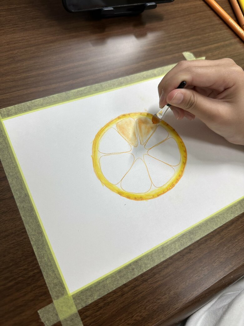 娘さんの制作過程