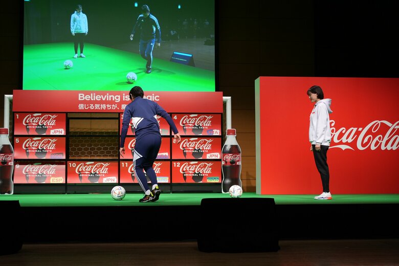 「コカ･コーラ」FIFA ワールドカップ 開催国ボトル発売記念イベント