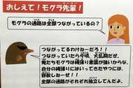 「つながってるわけねーだろ!!」人間の素朴な疑問に“モグラ先輩”はキレながら本質をつく