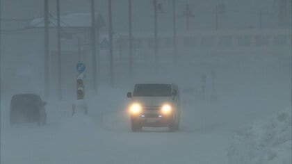 北日本は警報級の猛吹雪…各地でホワイトアウト発生　秋田で列車が脱線転覆　被災地の病院は一部病棟再開　週末も真冬の寒さ続く