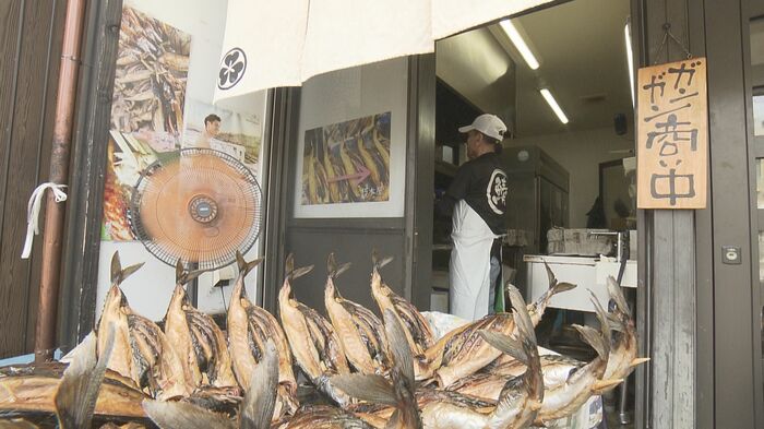 香ばしい匂いが食欲をそそる