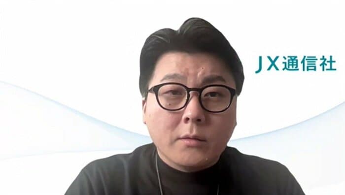 JX通信社代表　米重克洋氏