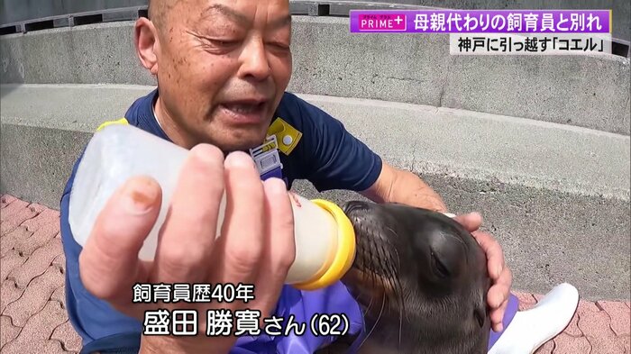 飼育員歴40年・盛田勝寛さん(62)