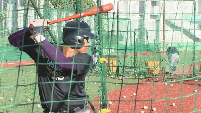 古城大翔主将（3年）・4月下旬に足を骨折