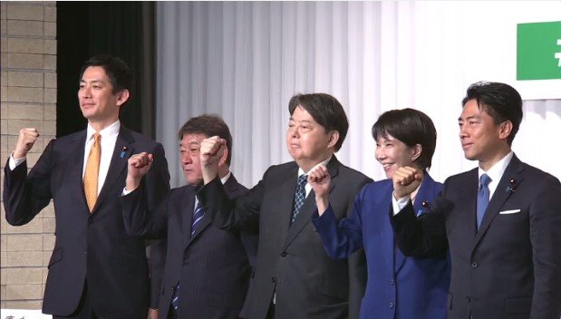 立候補した5人