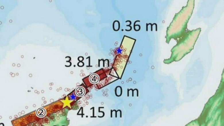 新潟･佐渡沖に活断層の“割れ残り” 2週間以内に“大きな揺れ”引き起こす恐れ…Ｍ7級の地震で3mの津波も｜FNNプライムオンライン