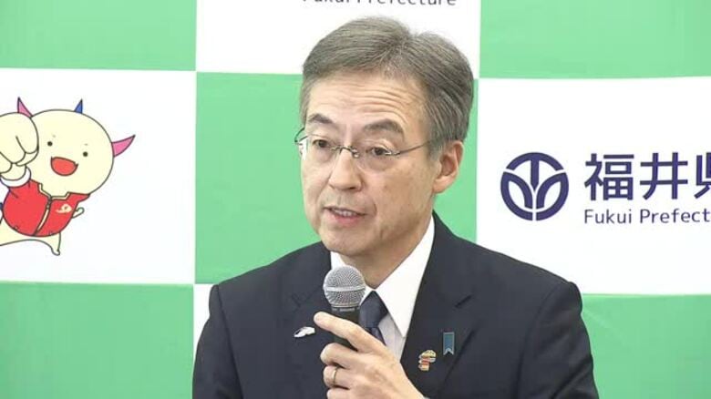 セクハラ通報で「不適切だったか」認識問われ　福井県知事「コメントを控える」　県には苦情や批判が67件｜FNNプライムオンライン