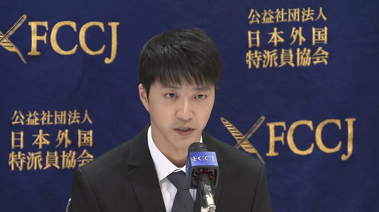 【速報】福原愛さんの元夫側が会見「裁判所が長男の引き渡し命じる保全命令出したが福原さん側は応じず」｜FNNプライムオンライン