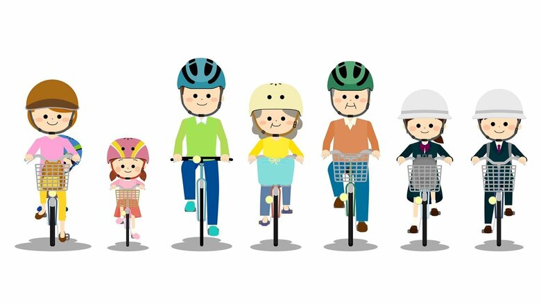 “髪形が崩れない”　“1秒で折りたためる”　工夫が施された最新ヘルメット事情　自転車“新ルール”で再注目｜FNNプライムオンライン