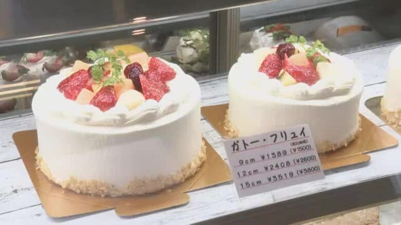 クリスマスを控えた愛媛の洋菓子店も苦悩　鳥インフルの影響で卵価格高騰　エッグショック再来か【愛媛】｜FNNプライムオンライン
