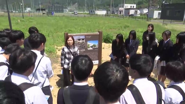 大槌町「震災語り部ツアー」再開　山林火災の影響で休止　岩手県｜FNNプライムオンライン