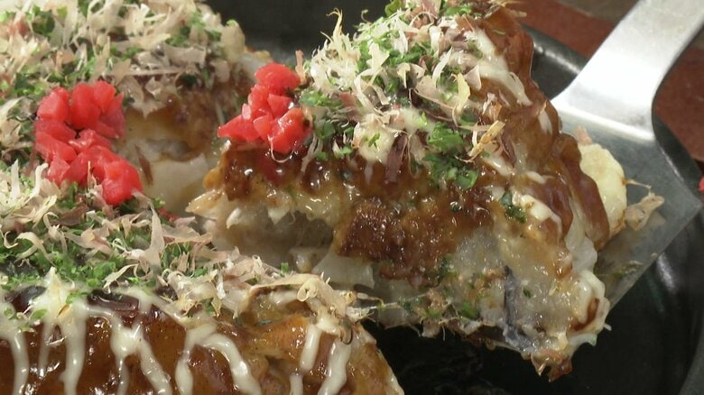 レンコン100パーセントで「もちふわ」の分厚いお好み焼きにボリューミーなとり天丼　愛される地元の味【石川発】｜FNNプライムオンライン