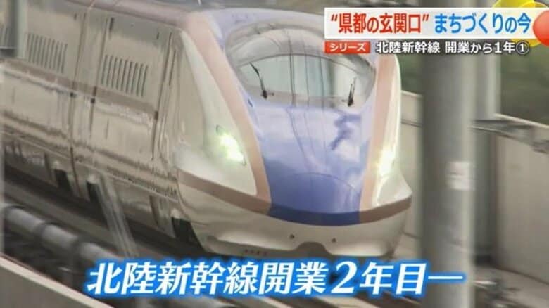 北陸新幹線開業から1年　福井駅周辺で生まれた“にぎわいの格差”　地元リピーター獲得へ商店街で進む“小さな再開発”｜FNNプライムオンライン