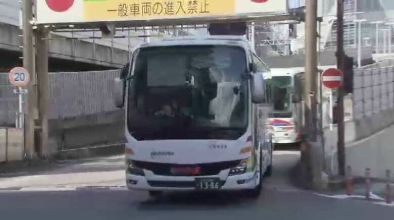 【記録的大雨】西鉄の高速バス運行見合わせ続く　宗像地区の路線バスなど一部運行見合わせ　福岡｜FNNプライムオンライン