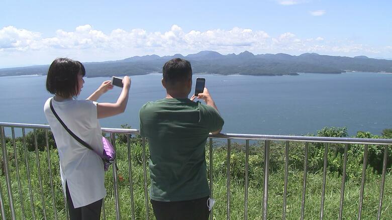 標高約270mの矢筈岳　展望台からの眺め