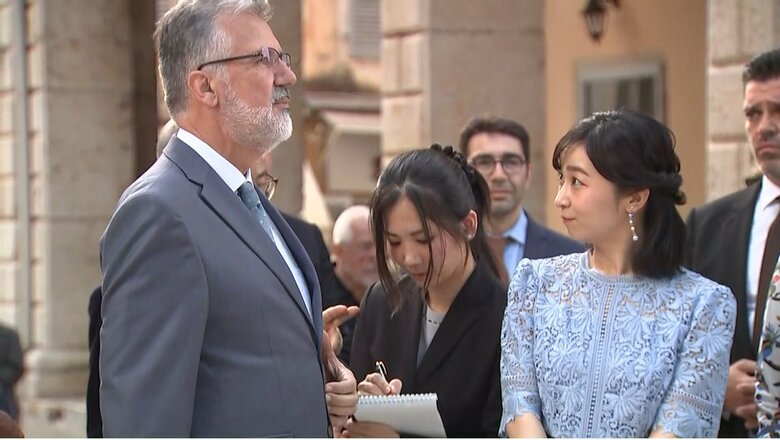 ケルキラ島旧市街散策　5月29日