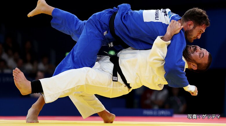 敗者復活戦でのウルフ・アロン選手