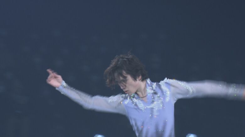 宇野昌磨さんは高いジャンプを披露