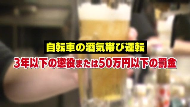酒気帯び運転も罰則対象に