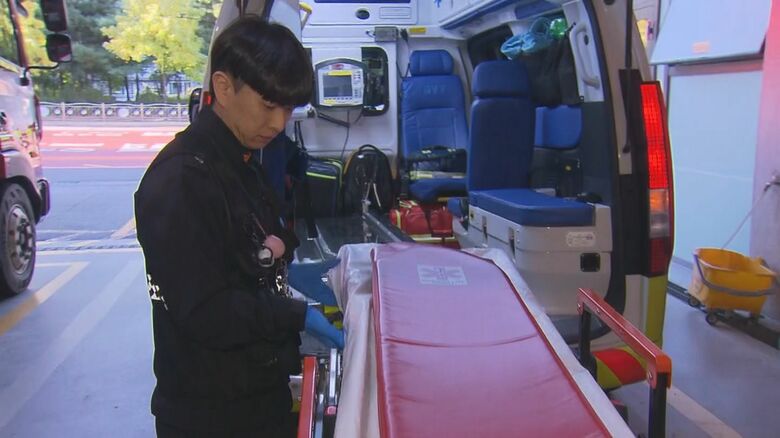 イ・ワンス消防士は今も心の傷を抱えて日々の業務を続ける