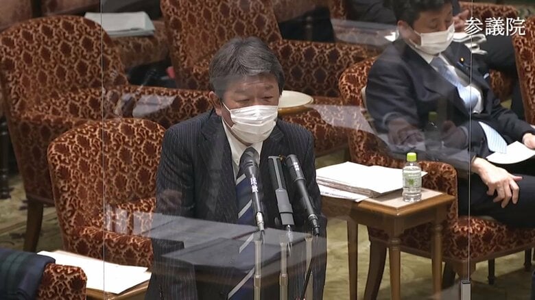 茂木敏充外相はイソップ童話で外交論を展開　2021年4月12日　参議院決算委