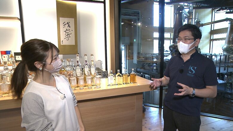 ガイアフロー・中村大航社長（右）「熟成をリアルタイムで見守る過程を楽しむ」