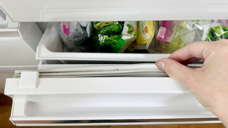 パッキンは意外に汚れている（提供：せのお愛さん）